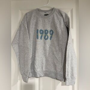 Taylor Swift Gray Crewneck Sweater